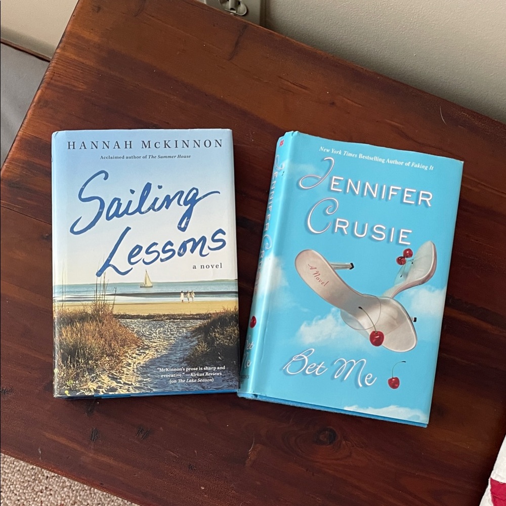 4/$15 Sailing Lessons and Bet Me Books